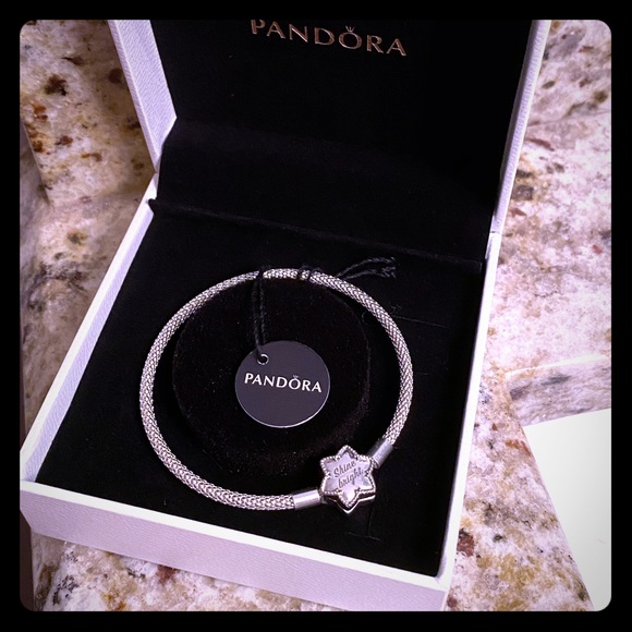 Pandora Limited Edition Shine Bright Mesh Bracelet Pandora Limited Edition Shine Bright Mesh Bracelet